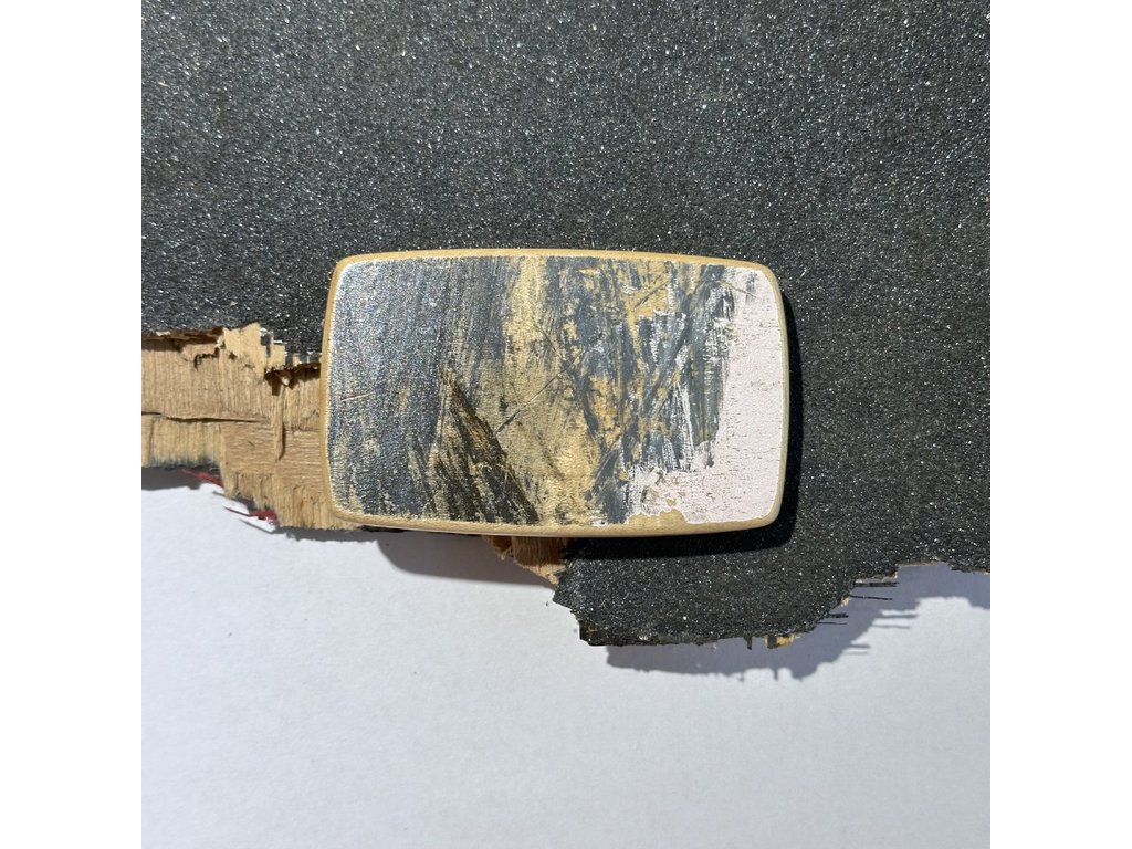 Wood Style Opasek Skejt Kulatý spona 24 Obvod pasu: 95, Barva kůže: Caramel