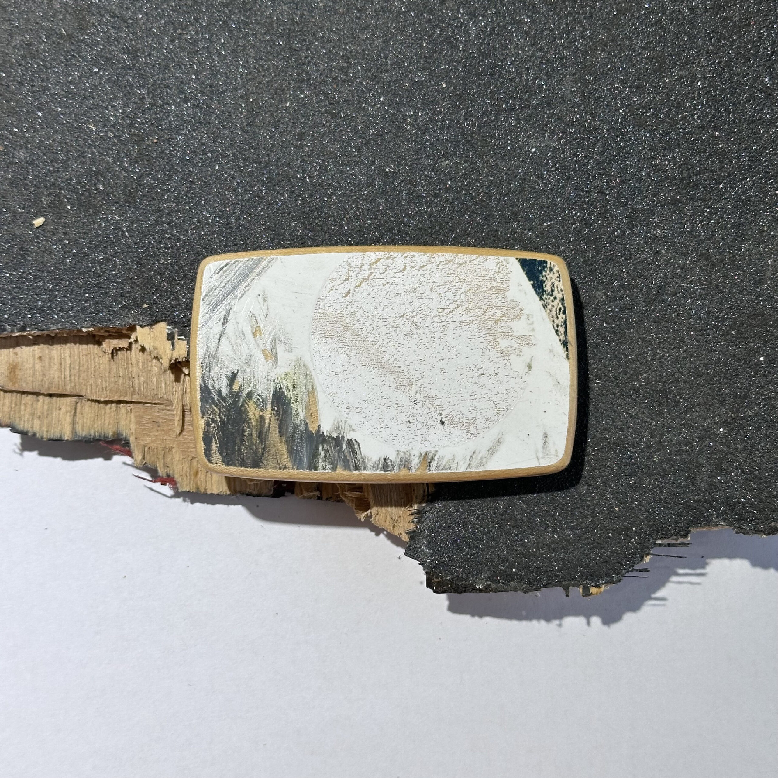 Wood Style Opasek Skejt Kulatý spona 30 Obvod pasu: 95, Barva kůže: Černá