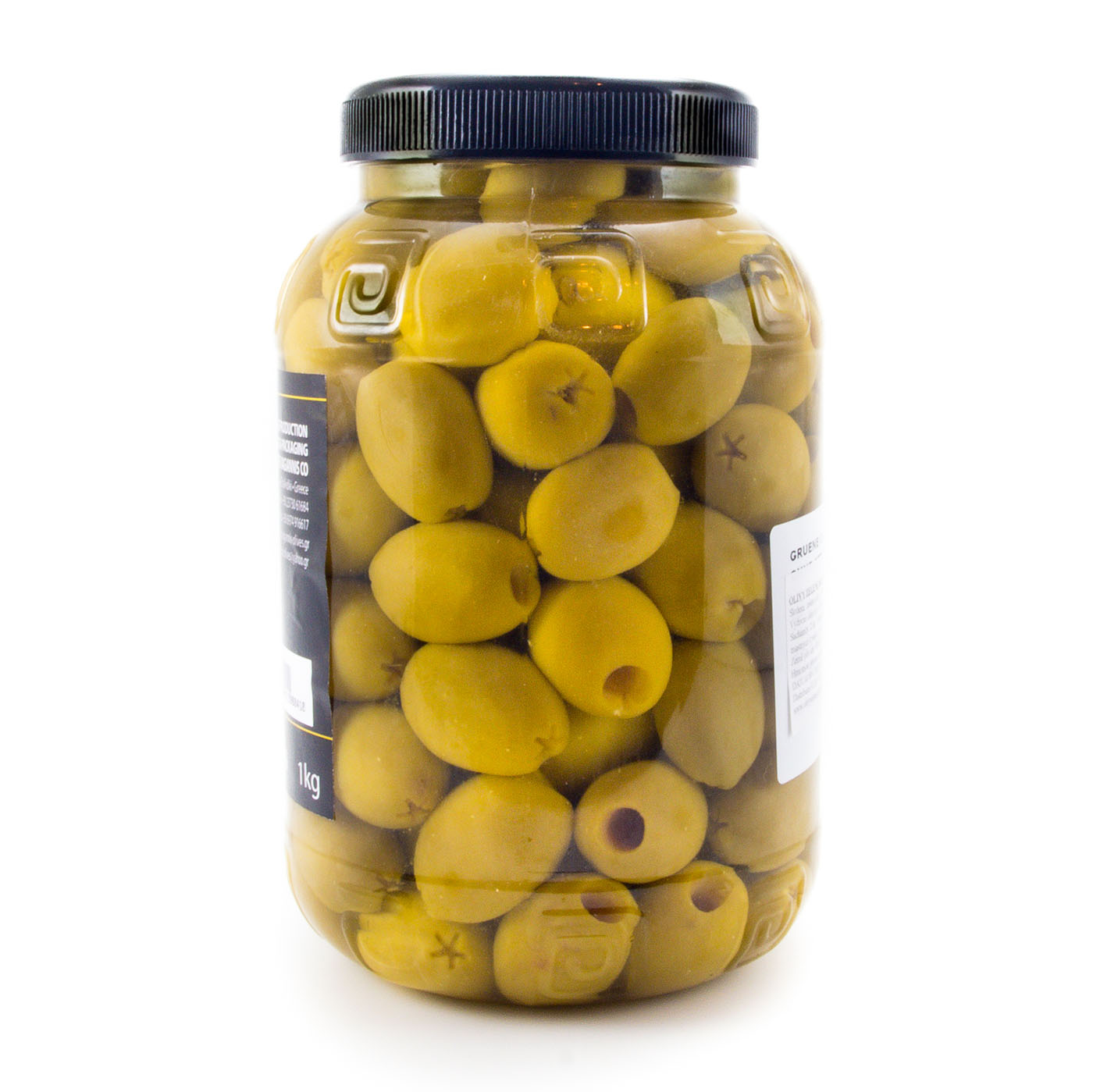 Nikolopoulos Estate Nikolos zelené olivy bez pecky (Pitted) Mamouth 1kg - Obrázek 4