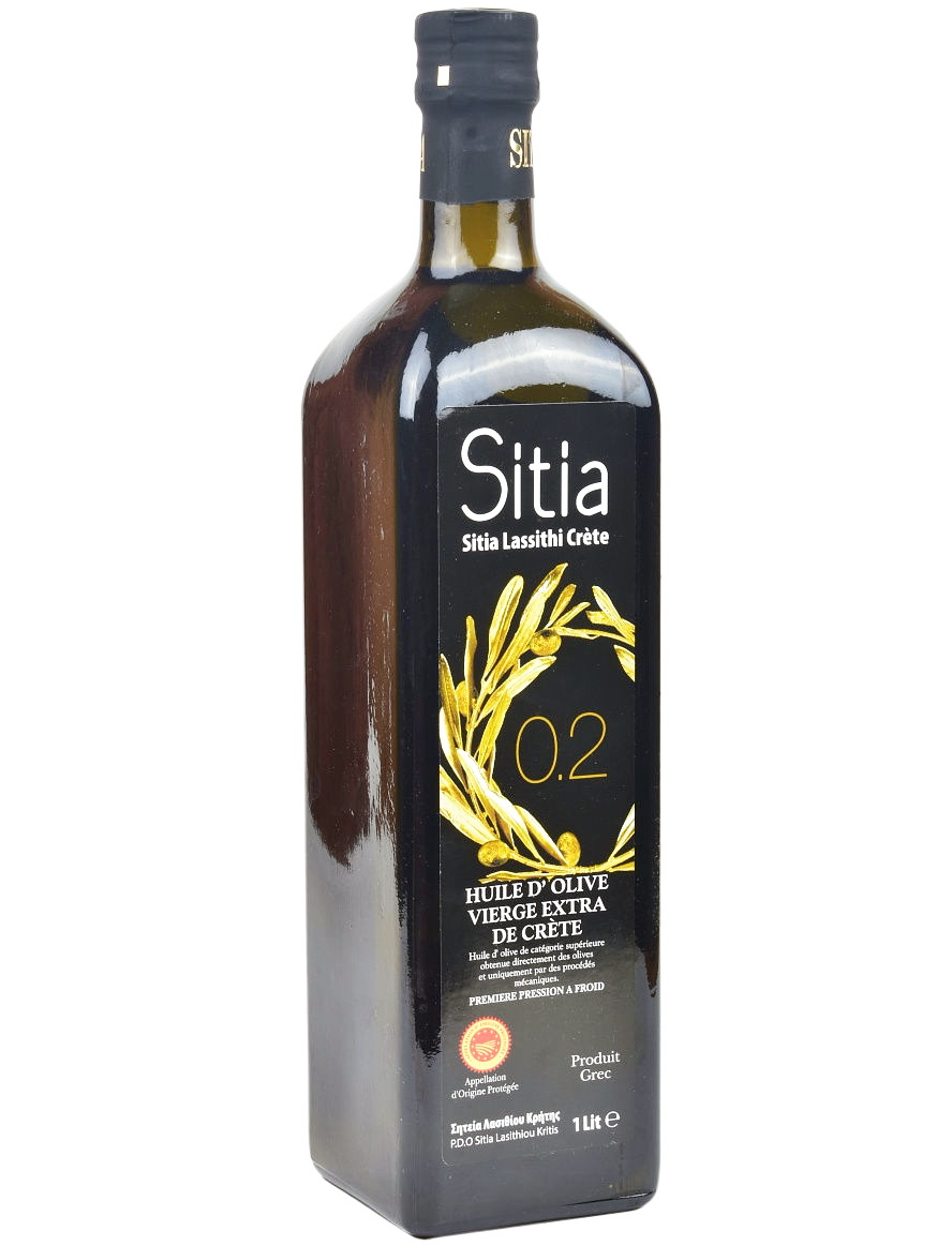 Sitia PREMIUM GOLD SITIA Kréta PREMIUM GOLD 0,2 Extra panenský olivový olej 1 l – sklo - Obrázek 4