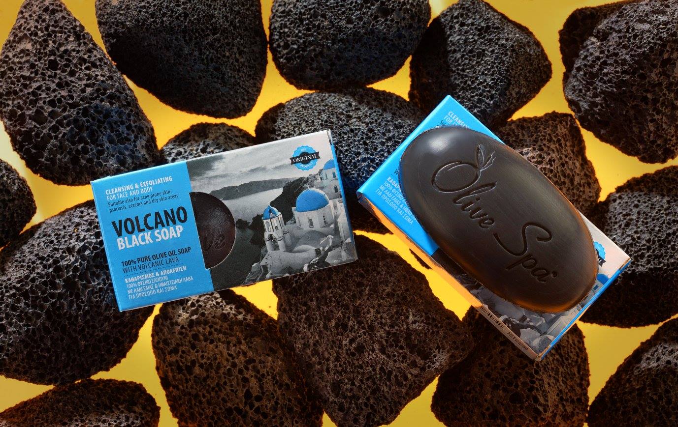 Santo Volcano černé mýdlo 90g - Obrázek 3