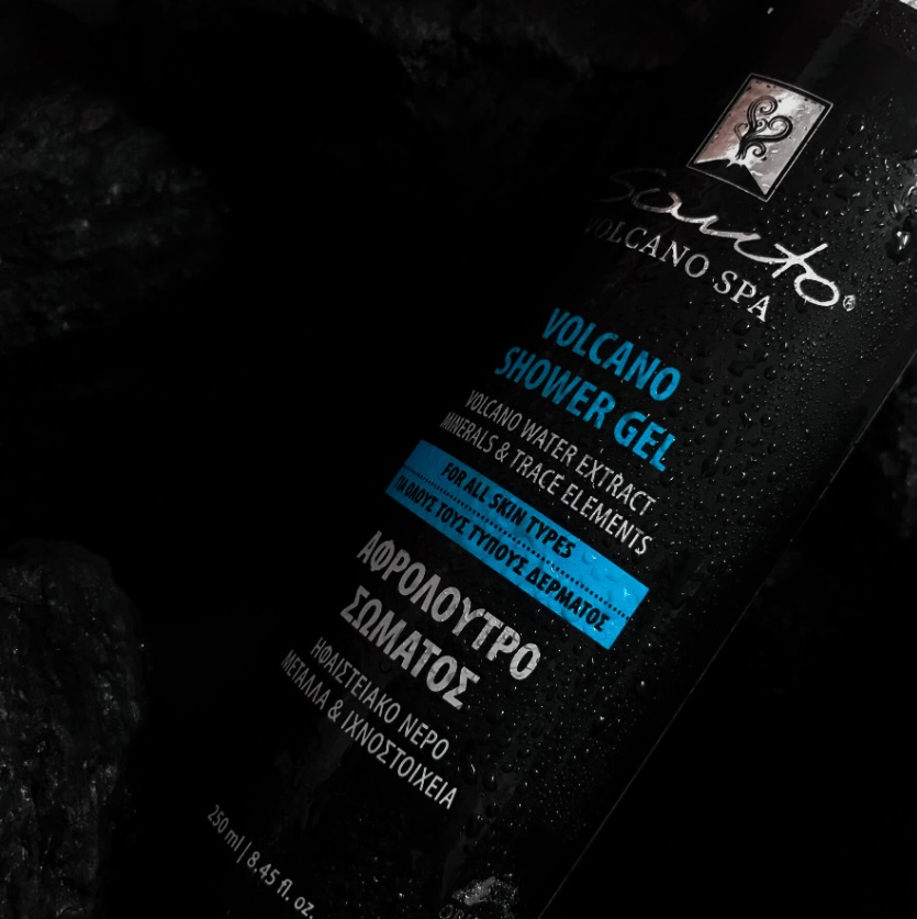 Santo Volcano vulkanický sprchový gel 250ml - Obrázek 3