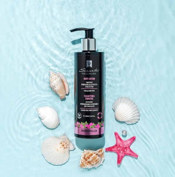 Santo Volcano BOUGAINVILLEA vulkanické tělové mléko 250ml - Obrázek 2