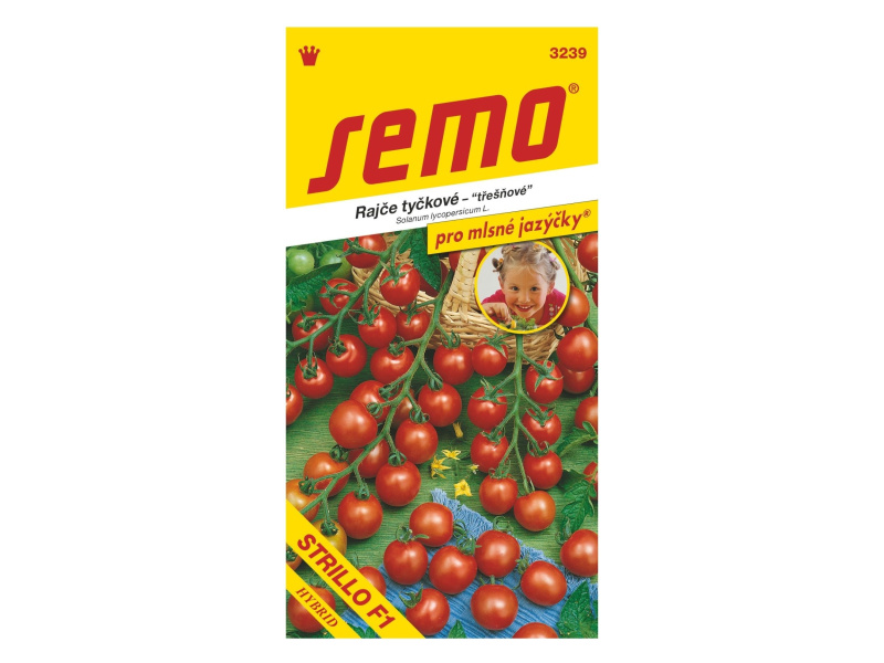 AgroBio Rajče tyčkové Strillo F1 12 s