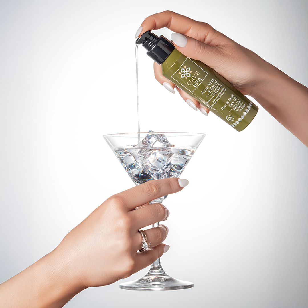 OLIVE SPA suchý olej na vlasy a tělo s aloe vera 100ml - Obrázek 3