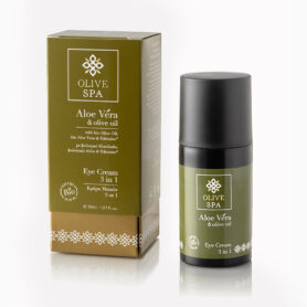 OLIVE SPA oční krém 3 v 1 s bio olivovým olejem, aloe vera a edemine® 30 ml