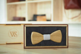 Wood Style Motýlek Mini Dub Barva středu: Šedá