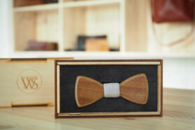 Wood Style Motýlek Mini Třešeň Barva středu: Šedá