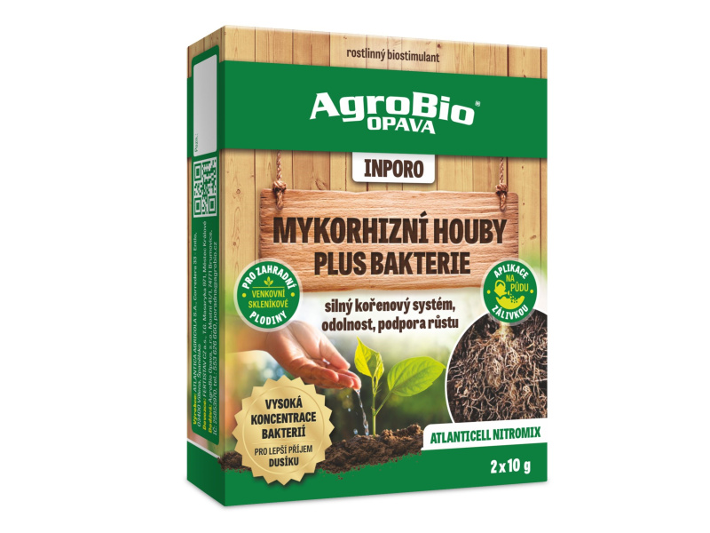 AgroBio INPORO Mykorhizní houby PLUS BAKTERIE