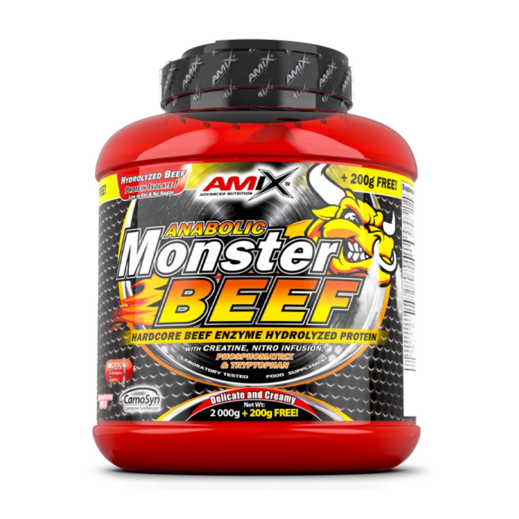 AMIX Anabolic Monster Beef 2200 g Příchuť: Vanilka/Limetka
