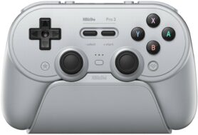8BitDo Pro 3 Bluetooth Gamepad - Gray - Nintendo Switch / PC