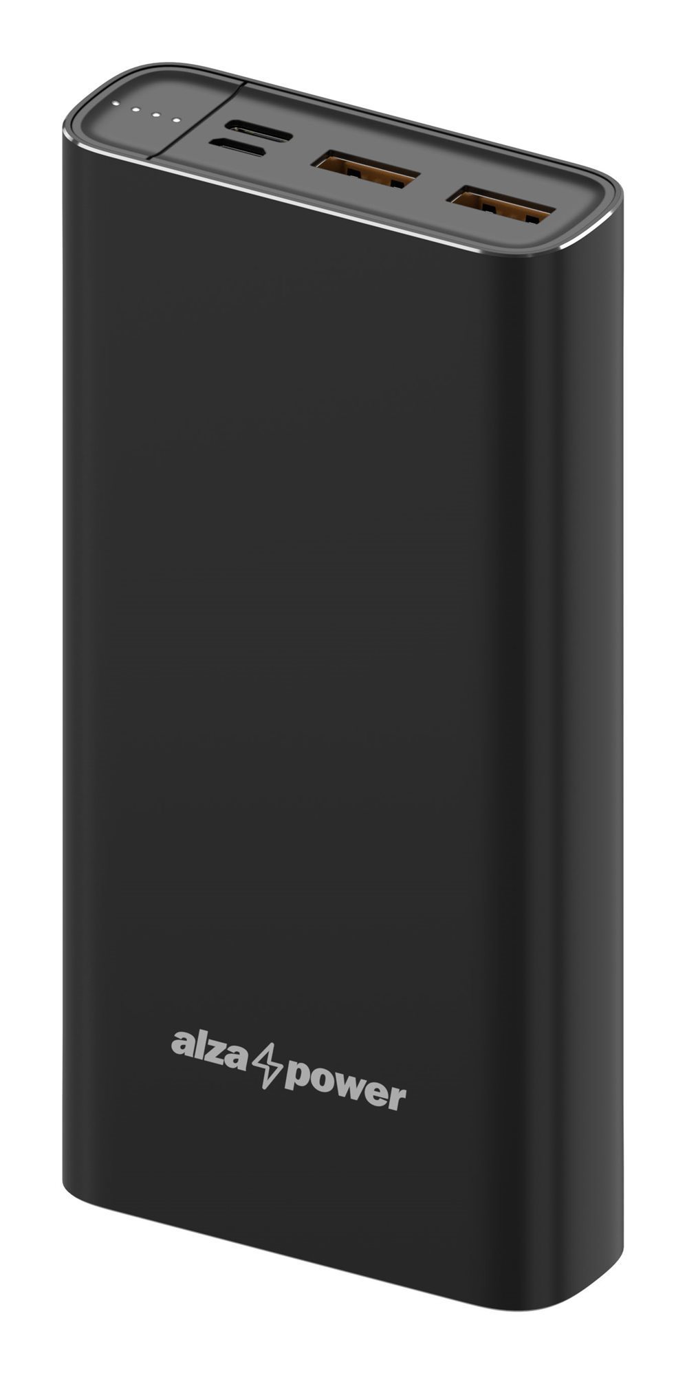 AlzaPower Metal 20000mAh Fast Charge + PD3.0 černá