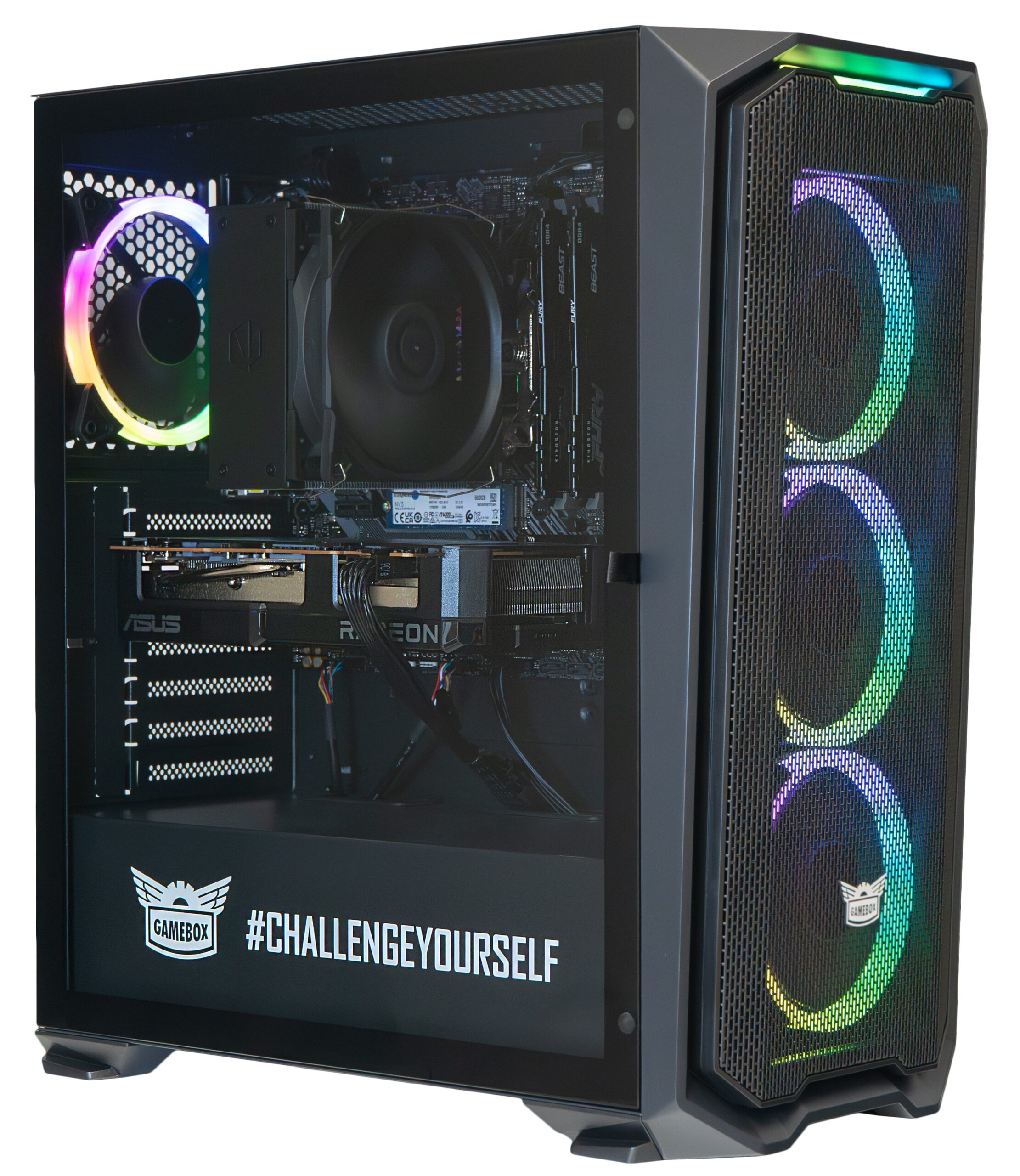 AlzaPC GameBox Core - R5 / RX7600 / 16GB RAM / 500GB SSD / Bez OS