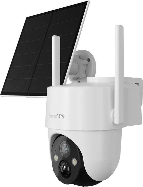 ARENTI Wire-Free Outdoor 3MP/2K Pan-Tilt 4G/LTE Battery Camera