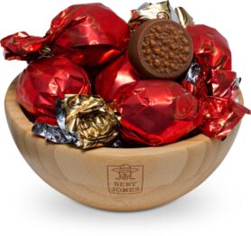 Bery Jones Pralinky mléčná čokoláda s lískooříškovým krémem a cereáliemi 765g