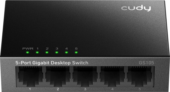CUDY 5-Port Gigabit Metal Switch