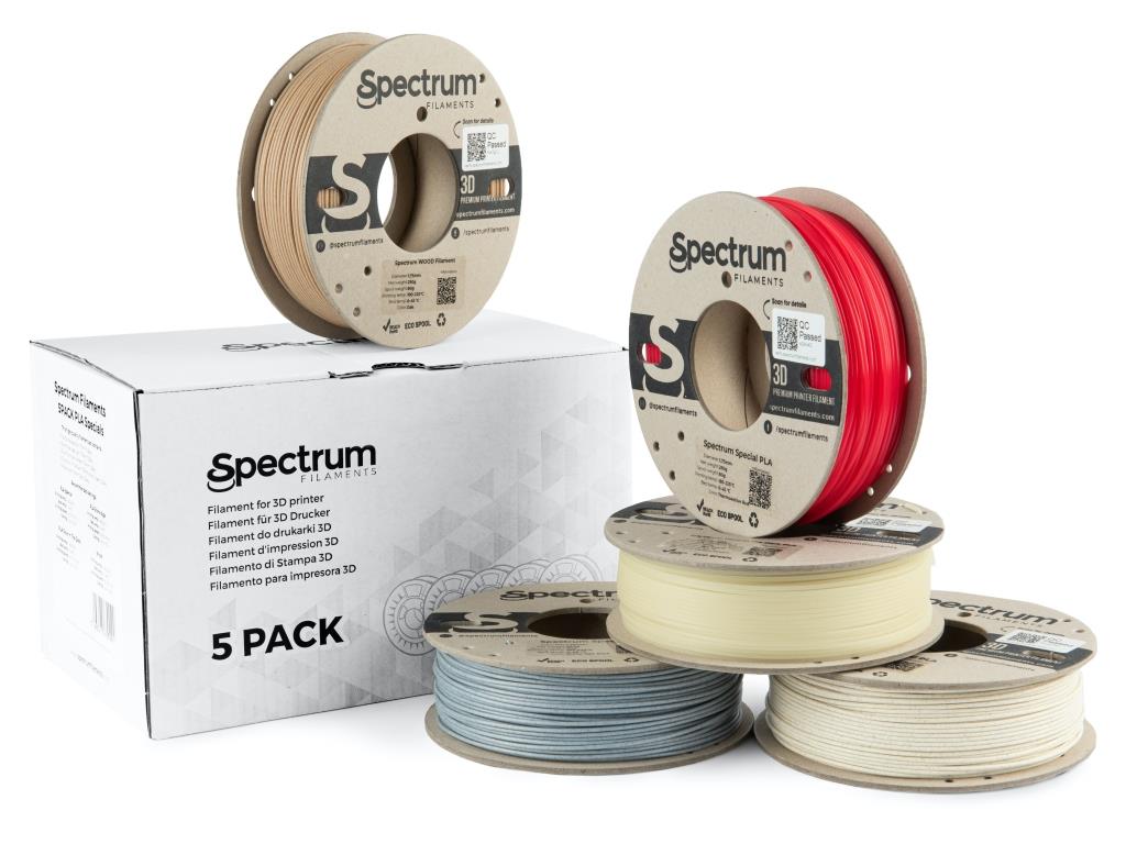 Filament Spectrum PLA Specials 1.75mm 5x 0.25kg