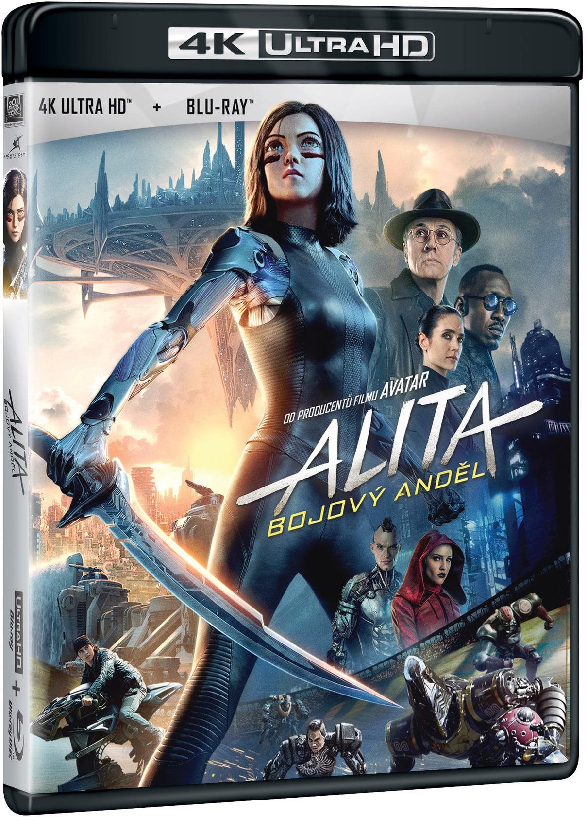 Alita: Bojový Anděl (2 disky) - Blu-ray + 4K Ultra HD