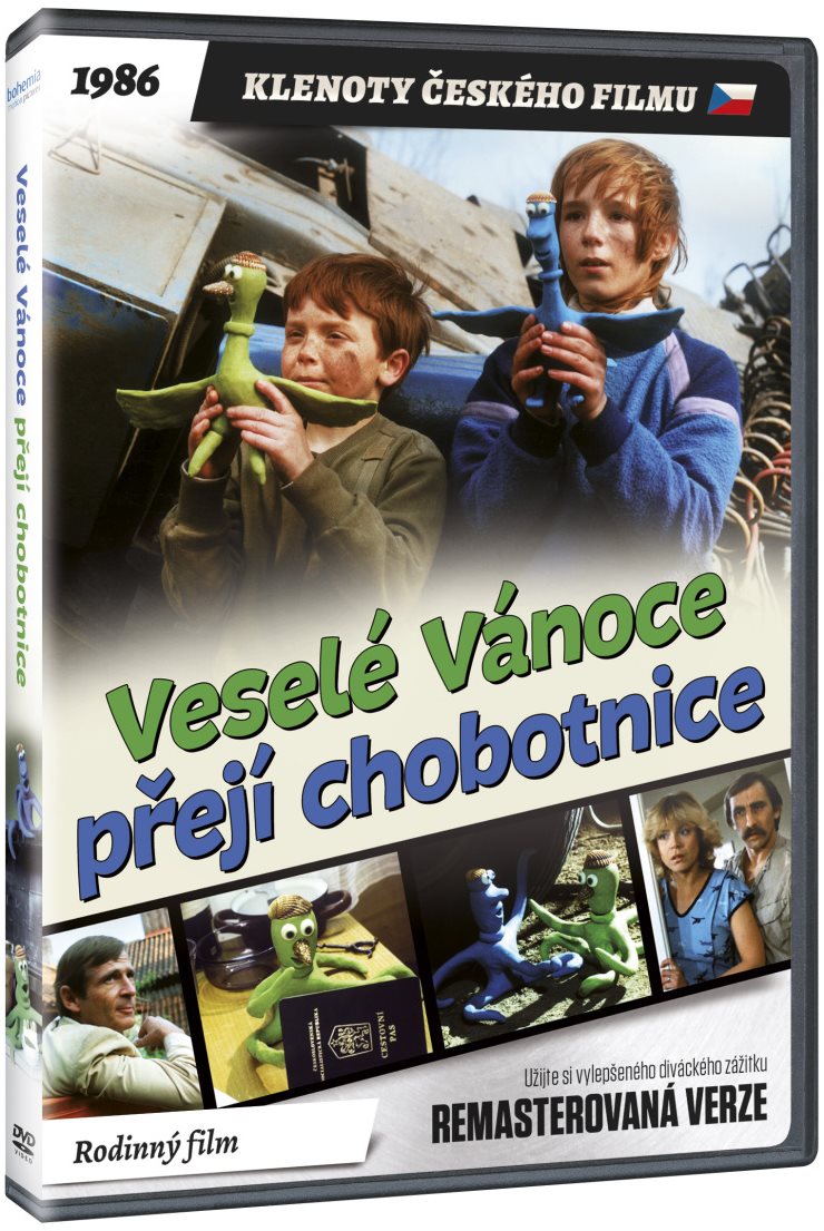 Veselé Vánoce přejí chobotnice - edice KLENOTY ČESKÉHO FILMU (remasterovaná verze) - DVD