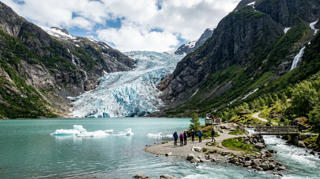 Briksdalsbreen, Norsko
