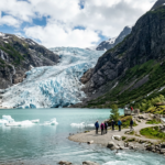 Briksdalsbreen v Norsku