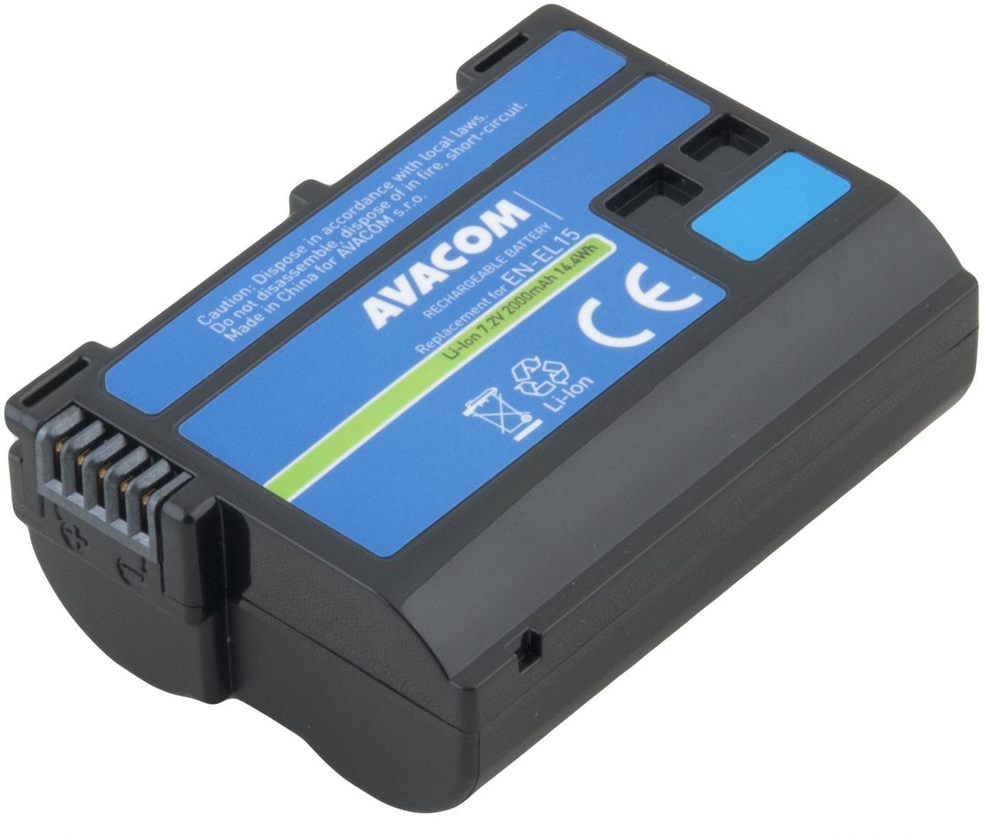 AVACOM za Nikon EN-EL15 Li-Ion 7.2V 2000mAh 14.4Wh