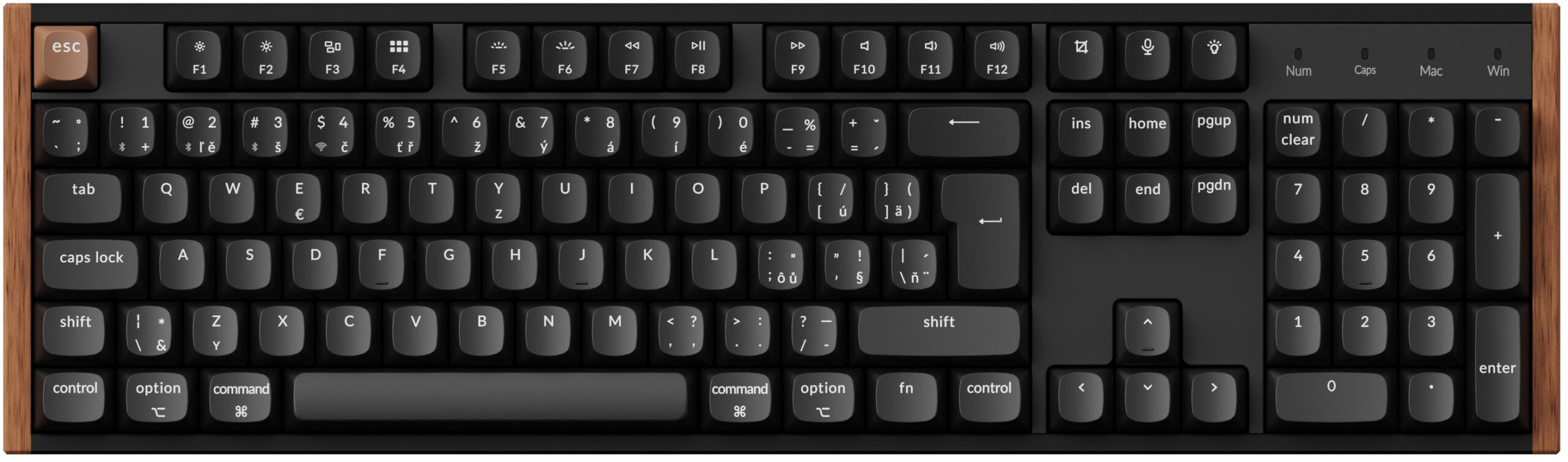 Keychron K10 HE Wireless Gateron Double-Rail Magnetic Nebula Switch - Black (Special Edition), CZ/SK