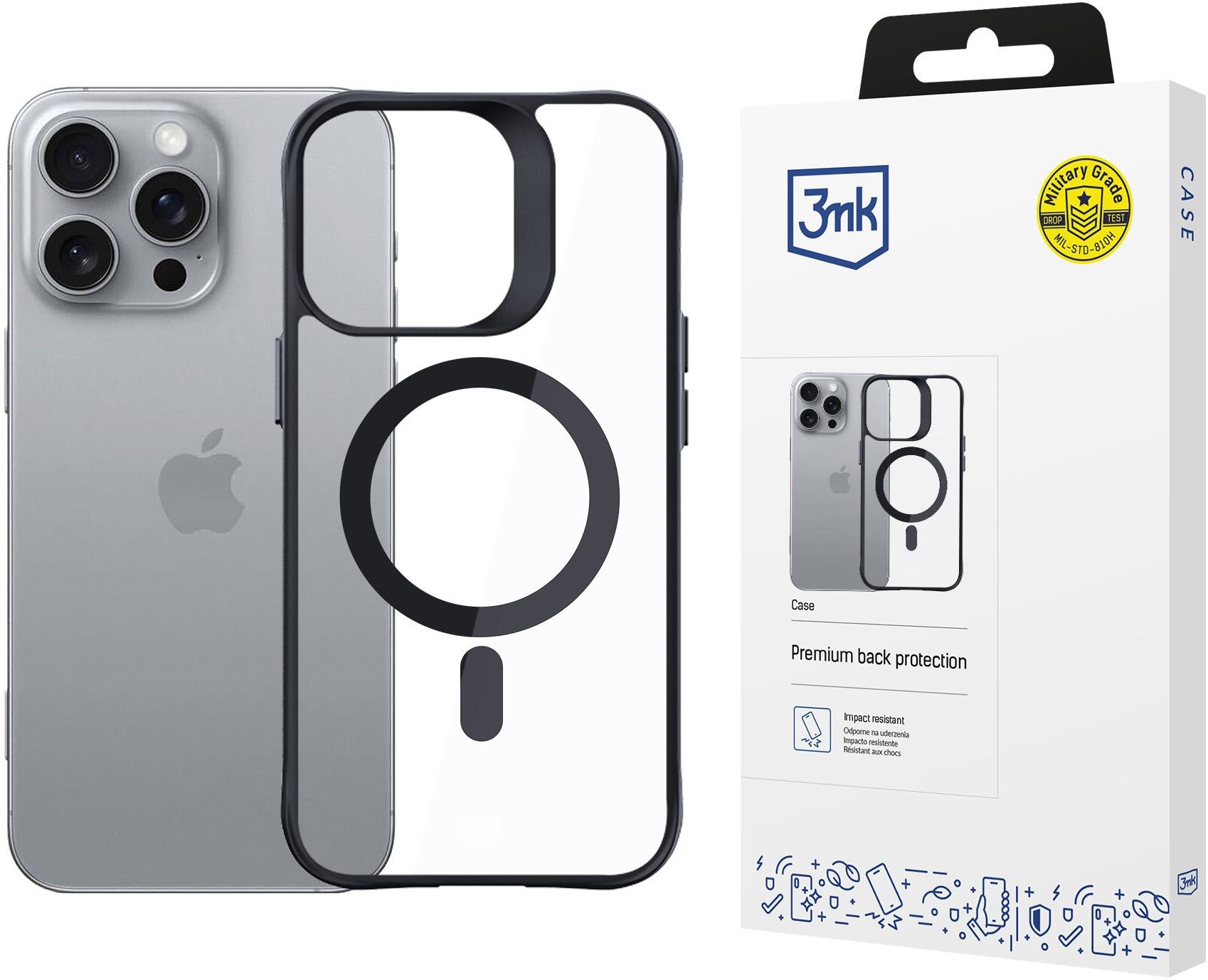3MK Satin Armor MagCase pro iPhone 16 Pro