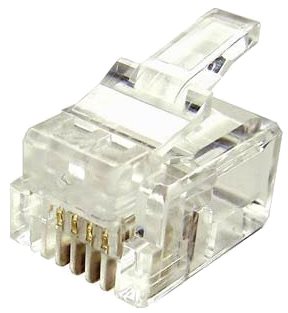 10-pack,Datacom, RJ11, CAT3, UTP, 6p4c, nestíněný, skládaný, na licnu (lanko)