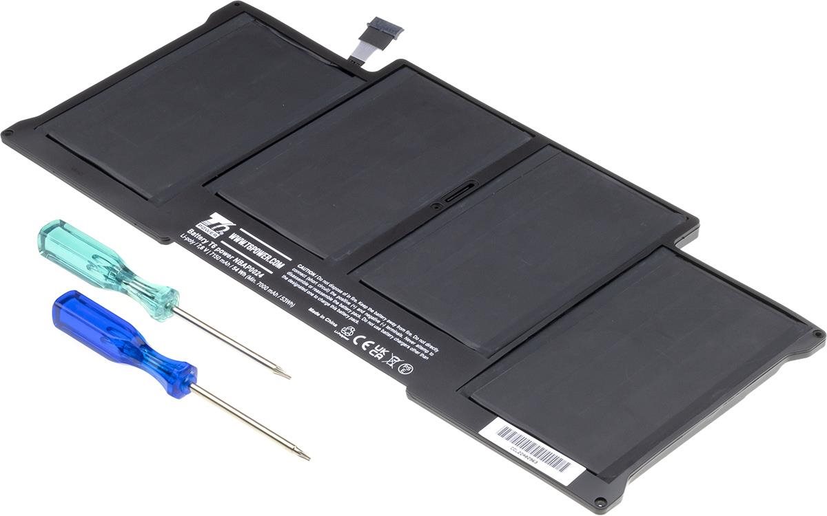 T6 Power pro Apple MacBook Air 13" A1466 Mid 2012, Li-Poly, 7150 mAh (54 Wh), 7,6 V