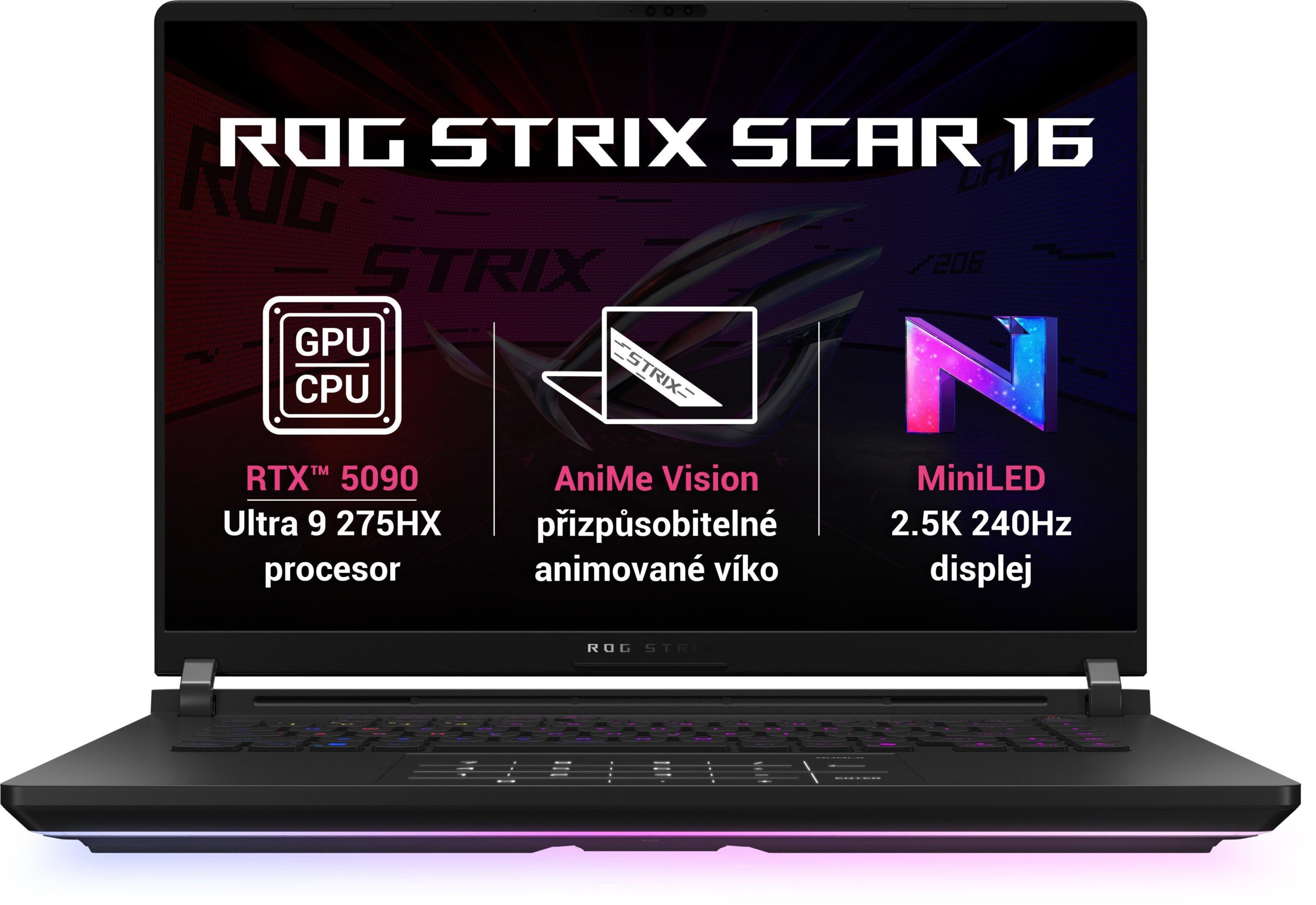 ASUS ROG Strix SCAR 16 G635LX-NEBULA022X Off Black