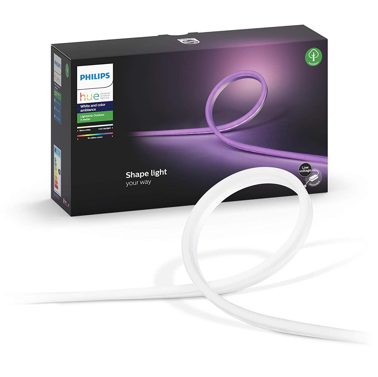 Philips Hue White and Color Ambiance Outdoor LightStrips 5M