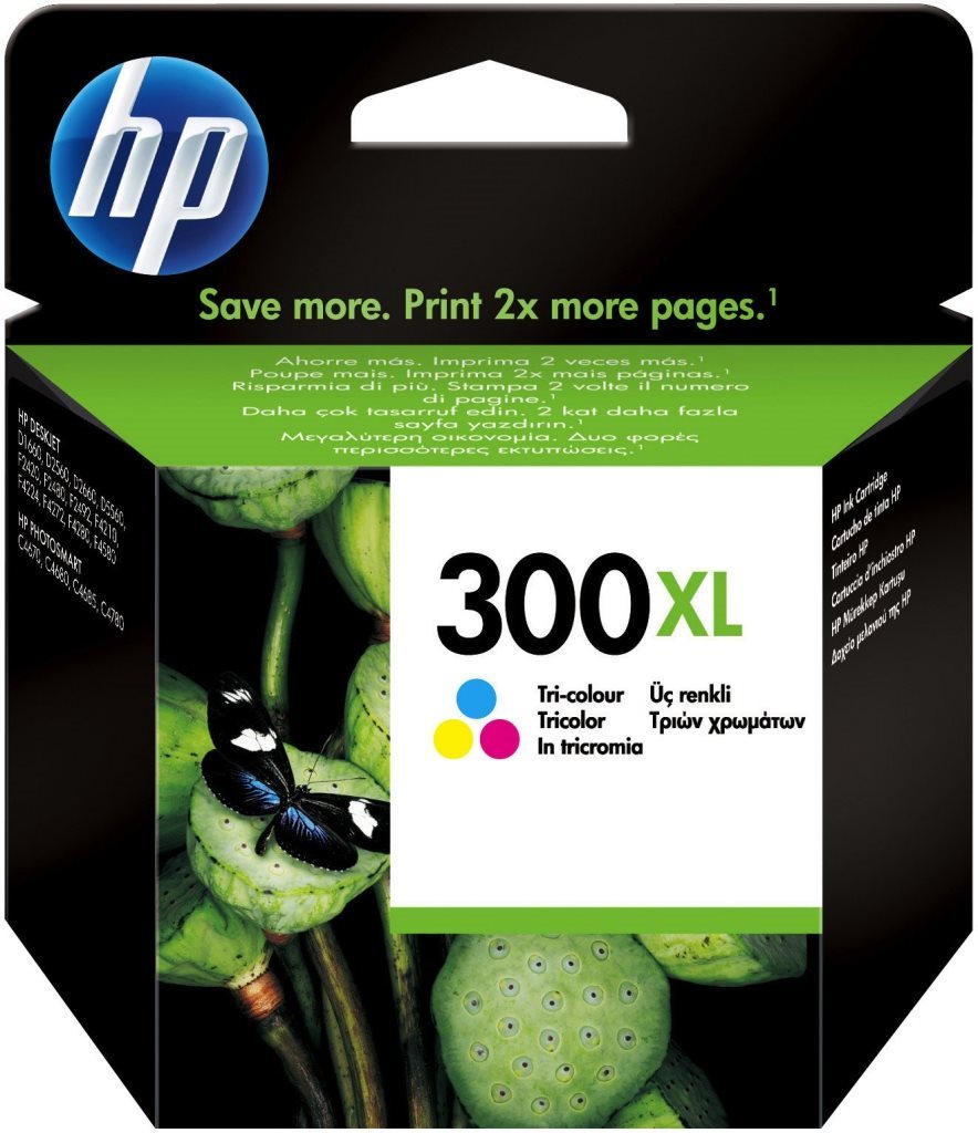 HP CC644EE č. 300XL barevná