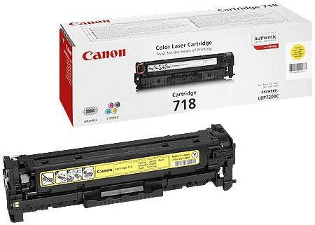 Canon CRG-718Y žlutý