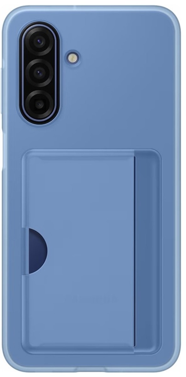 Samsung Galaxy A17 zadní kryt s kapsou na kartu modrý