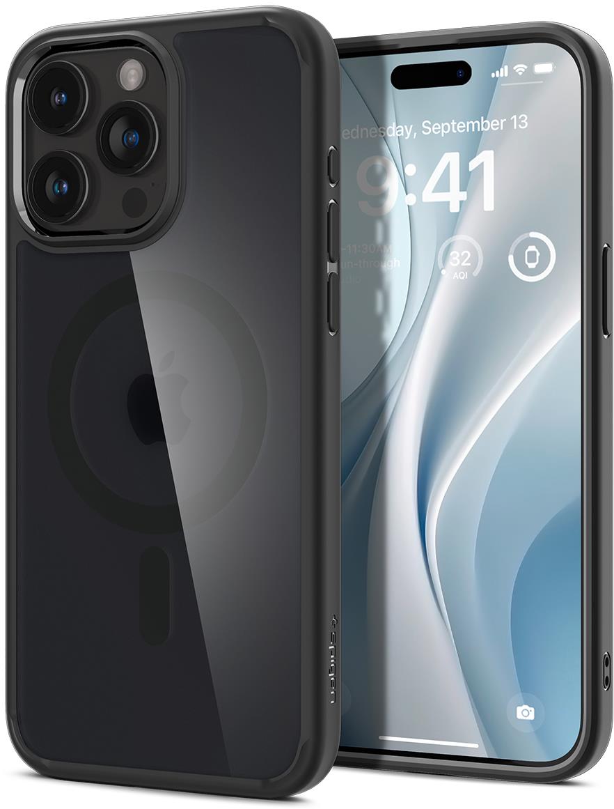 Spigen Ultra Hybrid MagSafe Frost Black iPhone 15 Pro Max