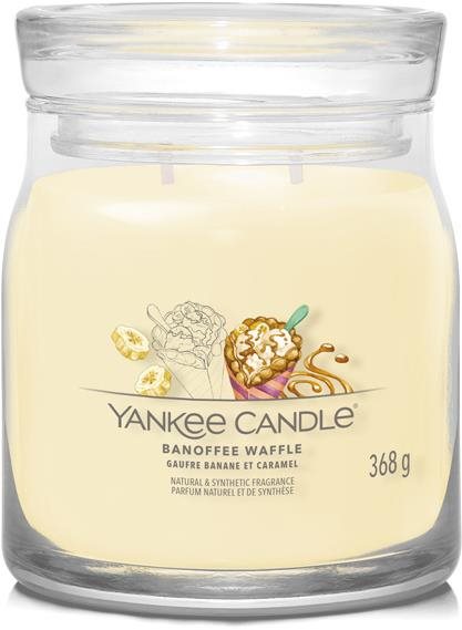 YANKEE CANDLE Signature 2 knoty Banoffee Waffle 368 g