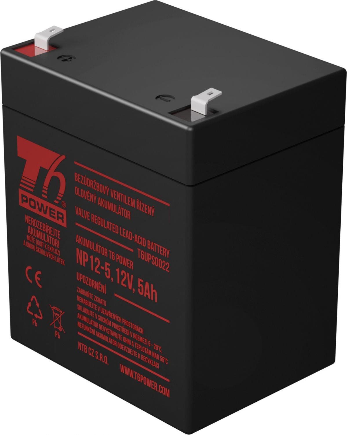 Sada baterií T6 Power pro Eaton PowerWare 5110 500i, VRLA, 12 V