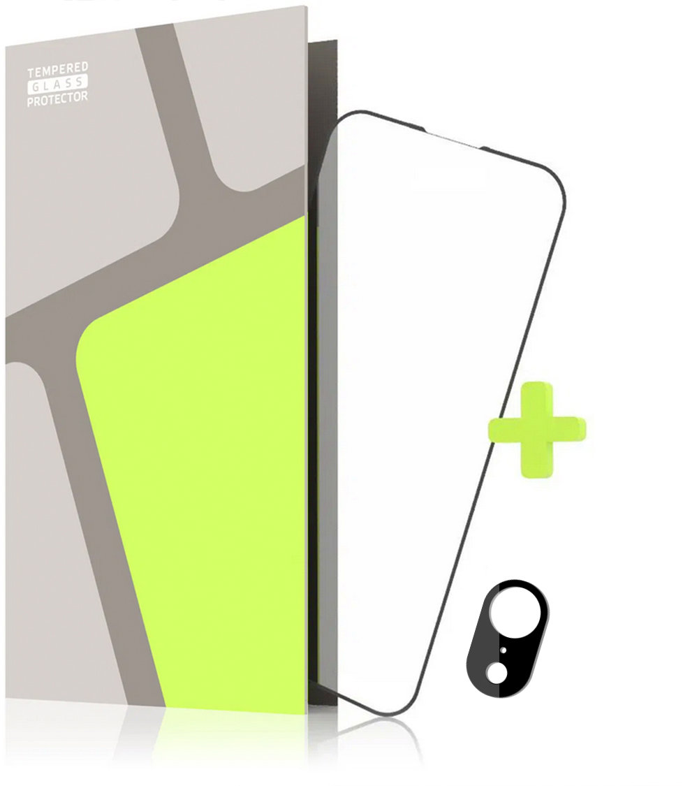 Tempered Glass Protector pro iPhone 17e/16e, kompatibilní s pouzdrem + sklo na kameru
