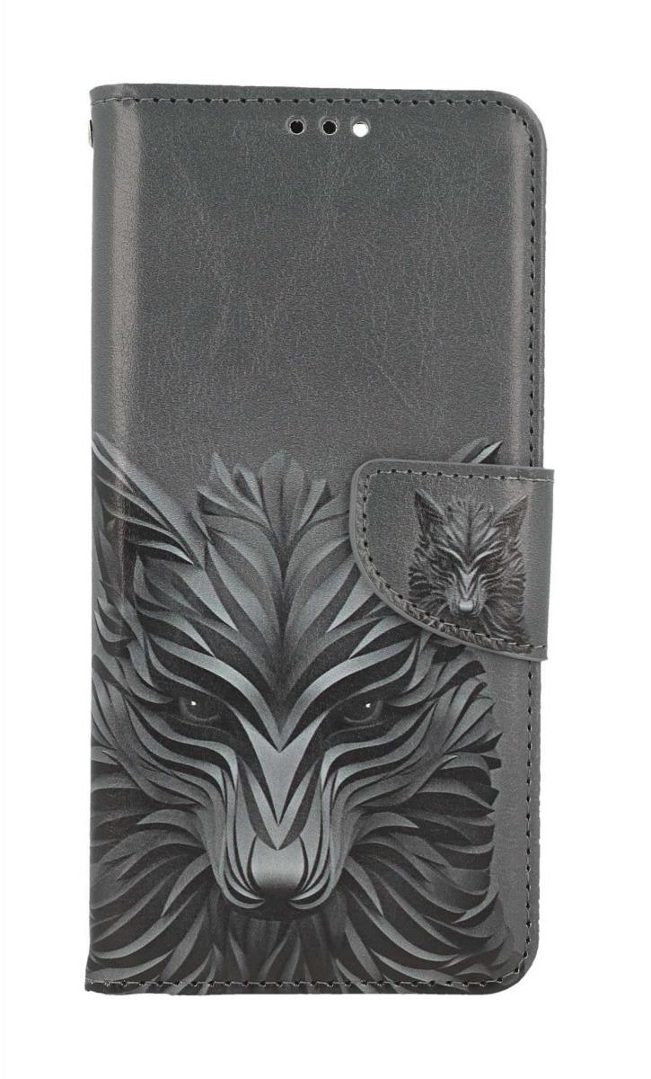 TopQ Pouzdro Xiaomi Redmi Note 13 knížkové Vlk 121356