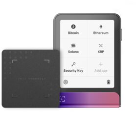 Ledger Flex Crimson Magenta Crypto Hardware Wallet with Recovery Key