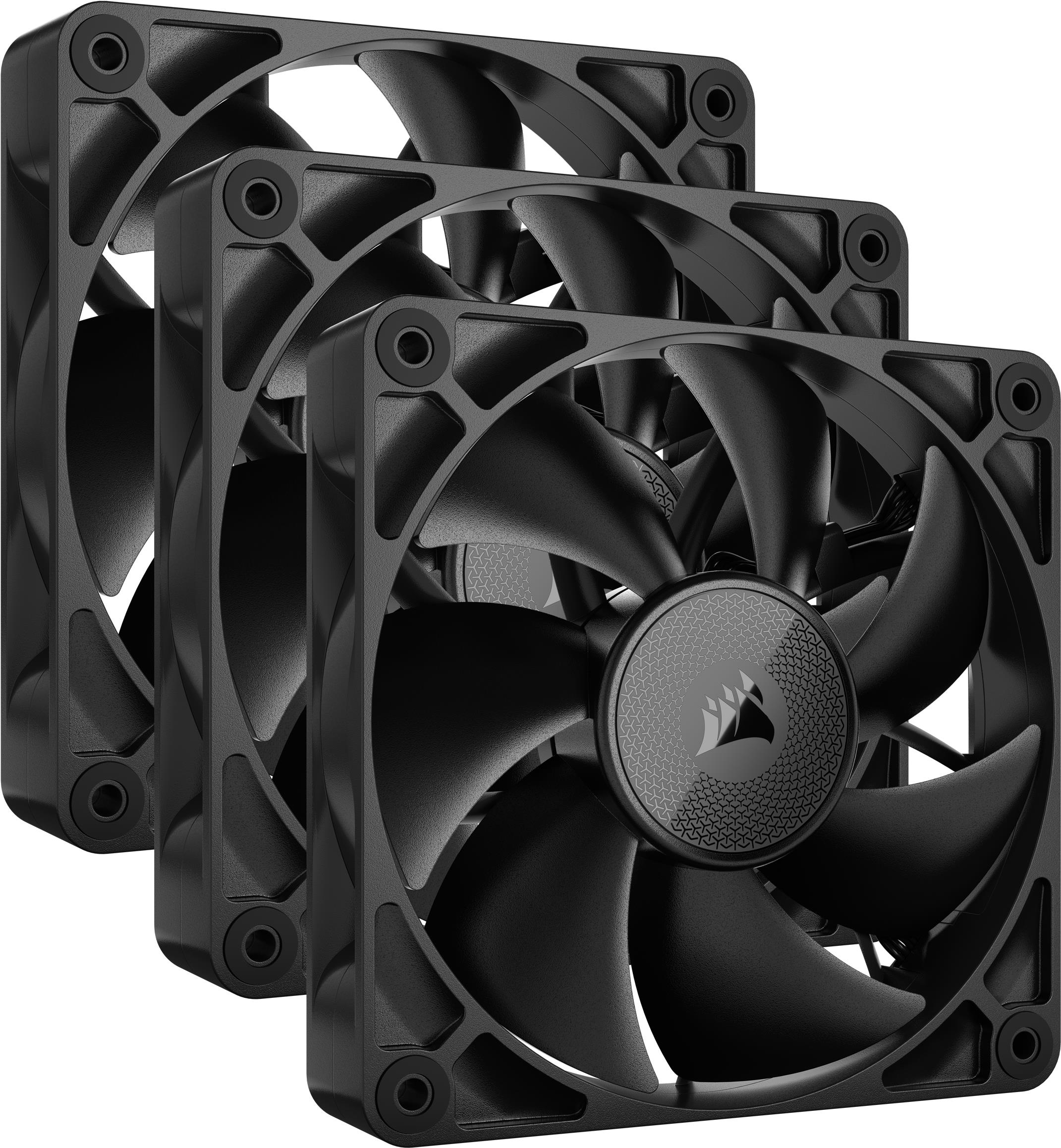CORSAIR iCUE LINK RX120 Starter Kit - Black Triple Pack