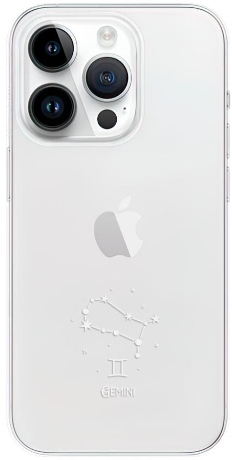 iSaprio čiré pouzdro - Blíženci - iPhone 15 Pro