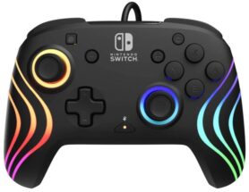 PDP Afterglow Wave Wired Controller, pro Nintendo Switch, černý