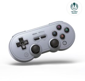 8BitDo SN30 Pro Wireless Gamepad (Hall Effect Joystick) - Grey Edition - Nintendo Switch