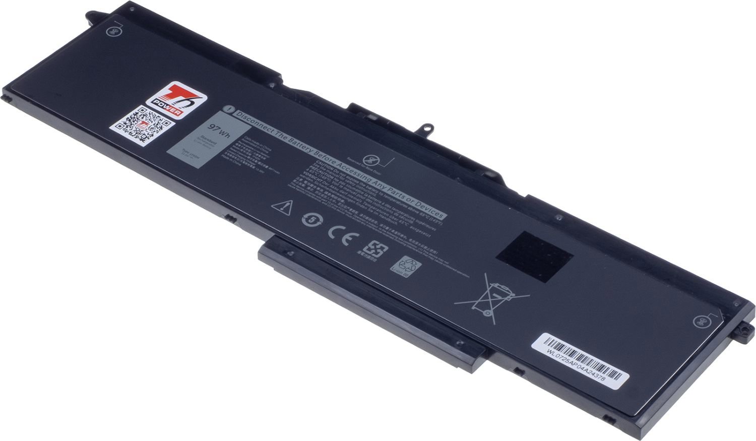 T6 Power pro Dell Latitude 5501, 5511, Precision 3541, 3551, 8500 mAh, 97 Wh, 6cell, Li-poly