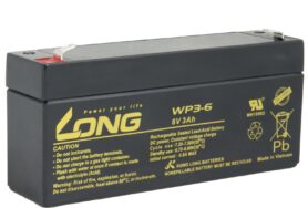 LONG baterie 6V 3Ah F1 (WP3-6)