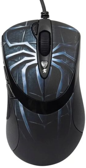 A4tech XL-747H Gaming motiv pavouk modrý