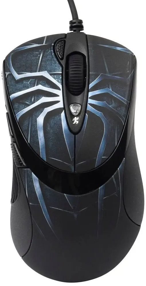 A4tech XL-747H Gaming motiv pavouk modrý
