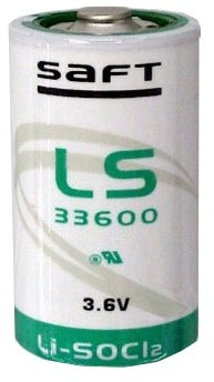 SAFT LS33600, lithiový článek 3.6V, 17000mAh